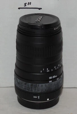 Sigma ZOOM 100-300mm f/4.5-6.7 DL Telephoto Camera Lens For Canon - Image 1 of 4
