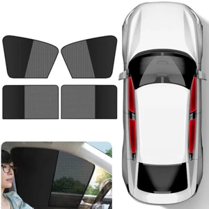 Magnetic Window Sun Shades UV Blocking Net Car Sun Visor Protector Window Shade - Picture 1 of 25