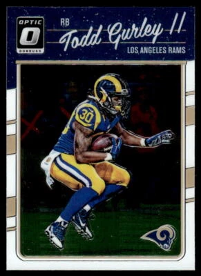 2016 Donruss Optic #53 Todd Gurley II Los Angeles Rams - Image 1 of 2