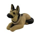 Vintage Bobbing Head German Sheppard With Chain Collar Weighted Head READ!