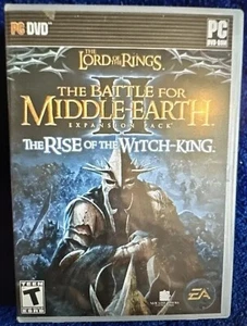 LORD OF THE RINGS BATTLE FOR MIDDLE EARTH II RISE OF THE WITCH KING EXP PACK PC - Picture 1 of 4