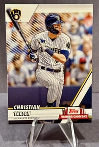 2024 Topps Trading Card Day Christian Yelich #NTCD-B16 Milwaukee Brewers - Picture 1 of 2