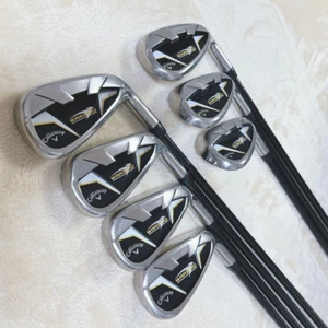 Callaway WARBIRD Iron Set 7pcs 5-Pw,Sw Flex R Regular Original Carbon - Picture 1 of 11