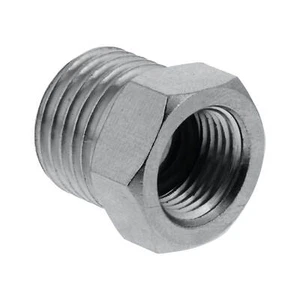 Adattatore connettore raccordo aerografo 1/4" maschio a 1/8" BSP femmina compressore tubo - Foto 1 di 4