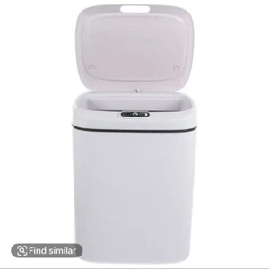 Badezimmer kleiner Mülleimer mit automatischem berührungslosem Deckel, 4,5 Gallonen Smart Garbage - Bild 1 von 9