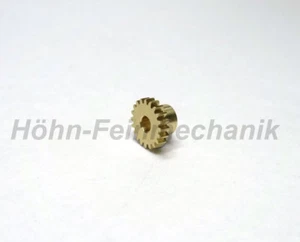 Stirnzahnrad, Zahnrad Modul 0,3, aus Messing, 20 Zähne - Bild 1 von 1