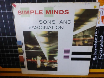 Simple Minds – Sons And Fascination 33 RPM, 12" 	Virgin – 203 959-320 original - Photo 1/4