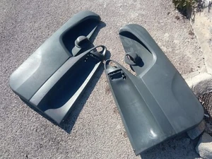 Pair of 2 panels front right left doors Citroen C1 grey - Picture 1 of 10