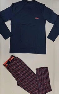 FILA PIGIAMA MANICA LUNGA UOMO - Picture 1 of 11