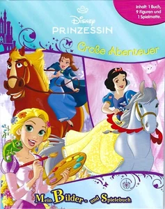 Disney "Prinzessin-gr. Abenteuer" -Mein Bilder und Spielebuch ab 3 Jahren -  Neu - Bild 1 von 1