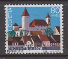 Switzerland - 80+40c Swiss Castles (4th Series) (Used) 1979 (CV $6)