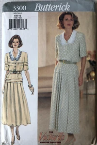 Butterick 3300 UNCUT Misses Size 6, 8, 10 Dress Pattern - Picture 1 of 3