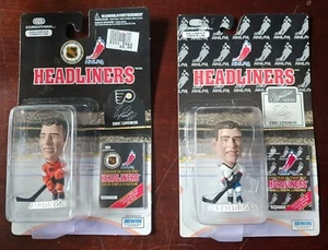 ERIC LINDROS - Lot of 2 DIFFERENT Headliners - Flyers Orange Jersey + NHLPA - Picture 1 of 5