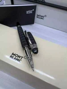 Causal Montblanc Starwalker Check Black Kugelschreiber - Schwarze Mine Geschenkset - Bild 1 von 5