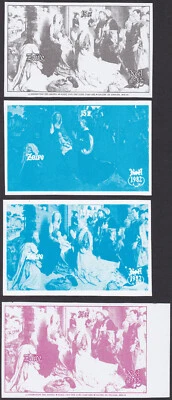 Zaire Sc1101 Christmas, Adoration of the Magi, Painting, Color Trial Proof Essay - Image 1 of 4