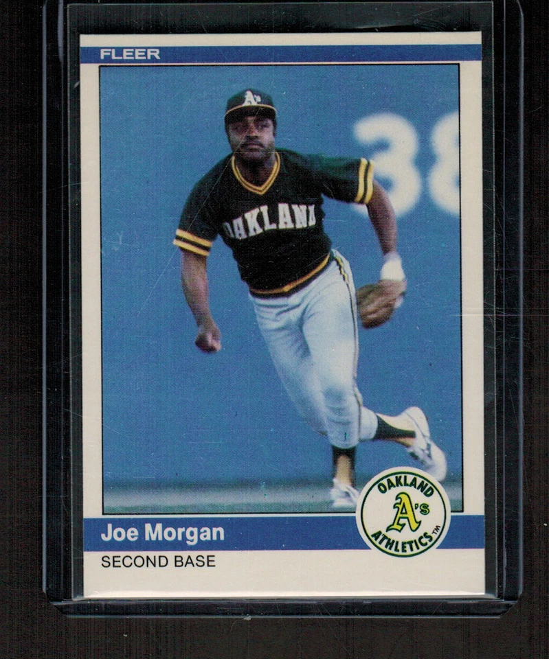 1984 Fleer Update Joe Morgan HOF # U-80 NRMT - Image 1 of 1