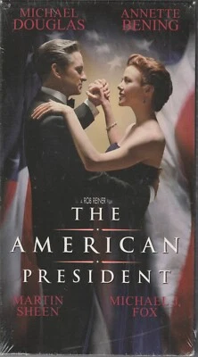 *THE AMERICAN PRESIDENT* FACTORY SEALED NEW VHS TAPE 1995, 1998 MICHAEL DOUGLAS - Image 1 of 2