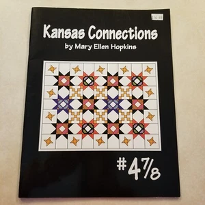 Kansas Connections & Ultimate Barn Raising Quilting Patterns Booklet 48 pgs New - Picture 1 of 11