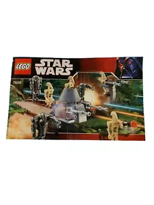 Lego Star Wars Droids Battle Pack 7654 Manuale Istruzioni-Foto di Montaggio RareFind - Foto 1 di 3