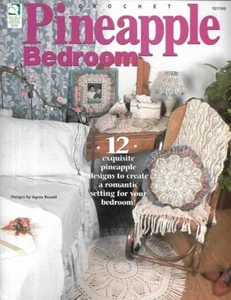 NEW CROCHET PINEAPPLE BEDROOM 12 EXQUISITE DESIGNS - Picture 1 of 2