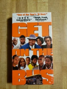 Get on the Bus (VHS, 1997, Closed Captioned) Spike Lee. Brand New Sealed! - Imagen 1 de 5