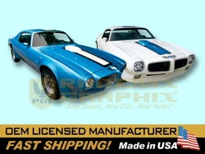 1970 1971 1972 Trans Am Firebird T/A Decals Stripes Graphics Kit COMPLETE! - Picture 1 of 1