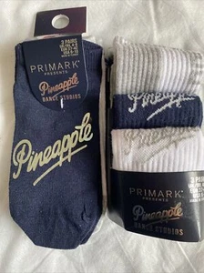 Paquete de seis pares de calcetines Primark Pineapple Studios BNWT - Imagen 1 de 4