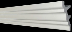 Decorative Crown Molding DIY Glue Up White Styrofoam Lot/4 Pcs (32 L/Ft) ED453 - Picture 1 of 3