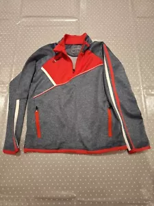 Cork Louth Derry Tyrone GAA Hurling O'Neill's Ireland Eire Half Zip 9-10yrs MINT - Picture 1 of 3