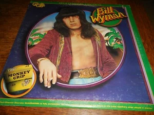 Bill Wyman LP "Monkey Grip" 1974 on Rolling Stone Quad in VG+ - Picture 1 of 2