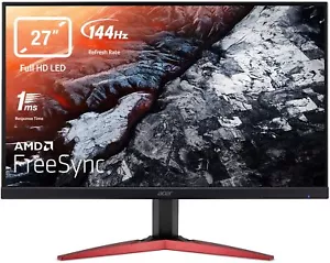 Acer KG251QFbmidpx 24" 24,5" 25" Full HD Gaming Monitor Schwarz Rot CL - Bild 1 von 5