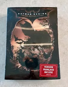 Batman Begins Movie Sealed Limited Edition 2 Disks DVD Box Gift Set New - Picture 1 of 6