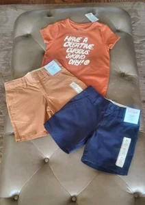 Cat & Jack Baby Boys 3 Piece Summer Bundle Size XS (4/5)! - Picture 1 of 24