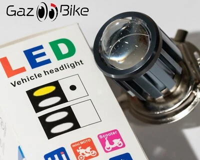 Bombilla LED para motocicleta H4 código/faros completos para scooters/motocic... - Imagen 1 de 2