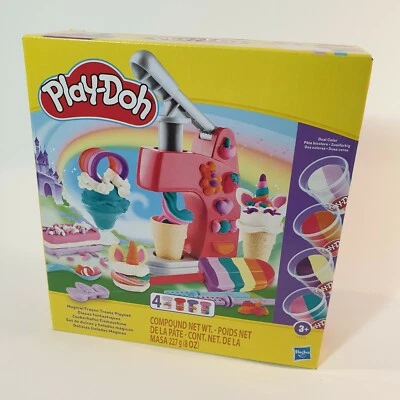 Play-Doh Eismaschine Creative Playset Zauberhafte Eismaschine Kinder Knete-Set - Bild 1 von 4