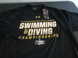 NCAA Swimming & Diving 2019 Championships Division III UNDER ARMOUR Shirt XL New - Picture 1 of 3