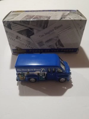 MATCHBOX MODELS OF YESTERYEAR POWER OF THE PRESS DODGE ROUTE VAN NEW YORK TIMES - Image 1 of 4