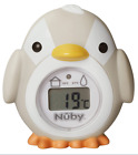 Nuby Penguin 2-in-1 Bath & Room Thermometer/Easy To Read Display/0+ M/New In Box