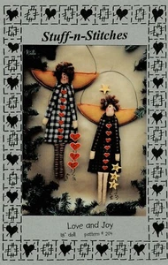 LOVE AND JOY DOLL PATTERN-OOP- STUFF-N-STITCHES - Picture 1 of 1
