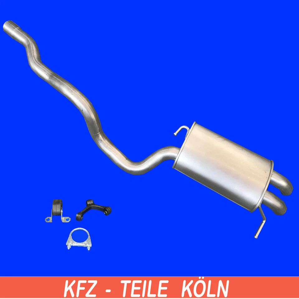 VW Transporter T5 2.0 2.5 Tdi Bitdi 4motion Syncro Tout Terrain Silencieux + Kit - Photo 1/1