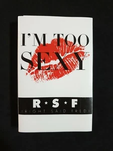 RIGHT SAID FRED - 'I'm Too Sexy' Aust. Cassingle Cassette Tape Single 1991 - Picture 1 of 4