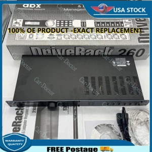 Drive Rack 260 DBX DriveRack 2x6 Speaker Management Processor PROAUDIOSTAR NEW - Picture 1 of 9