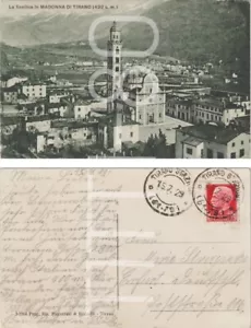 LA BASILICA IN MADONNA DI TIRANO m. 432 (SONDRIO) 1929 - Foto 1 di 1