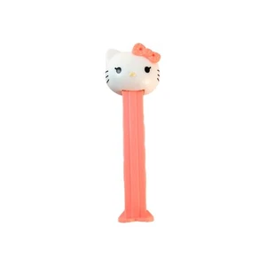 Sanrio Hello Kitty Pez Dispenser Pink White Polka Dot Bow Made In Hungary - Picture 1 of 6