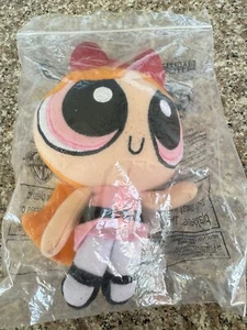 Cartoon Network Powerpuff Girls Blossom 8" Plush Bean Stuffed Doll 1999 Sealed - Picture 1 of 6
