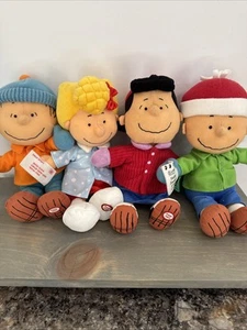 Peanuts Christmas Gang 4er Set. Hallmark 2010 11" Sound funktioniert nicht - Bild 1 von 17