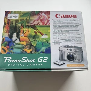 Canon PowerShot G2 4MP Digital Camera Cable, Battery, Charger, & Remote - Picture 1 of 3