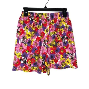 Pantalones Cortos Florales Vintage Años 90 Looney Tunes Sylvester Piolín 1998 Warner Bros, Medianos - Imagen 1 de 9