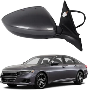 Conjunto de espejo retrovisor lateral derecho pasajero compatible con Honda Accord LX Sport 1.5T - Imagen 1 de 6