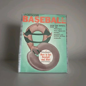 Revista de béisbol Sportscope 1960 volumen 1 número 1 manto Mays Maris vintage - Imagen 1 de 11